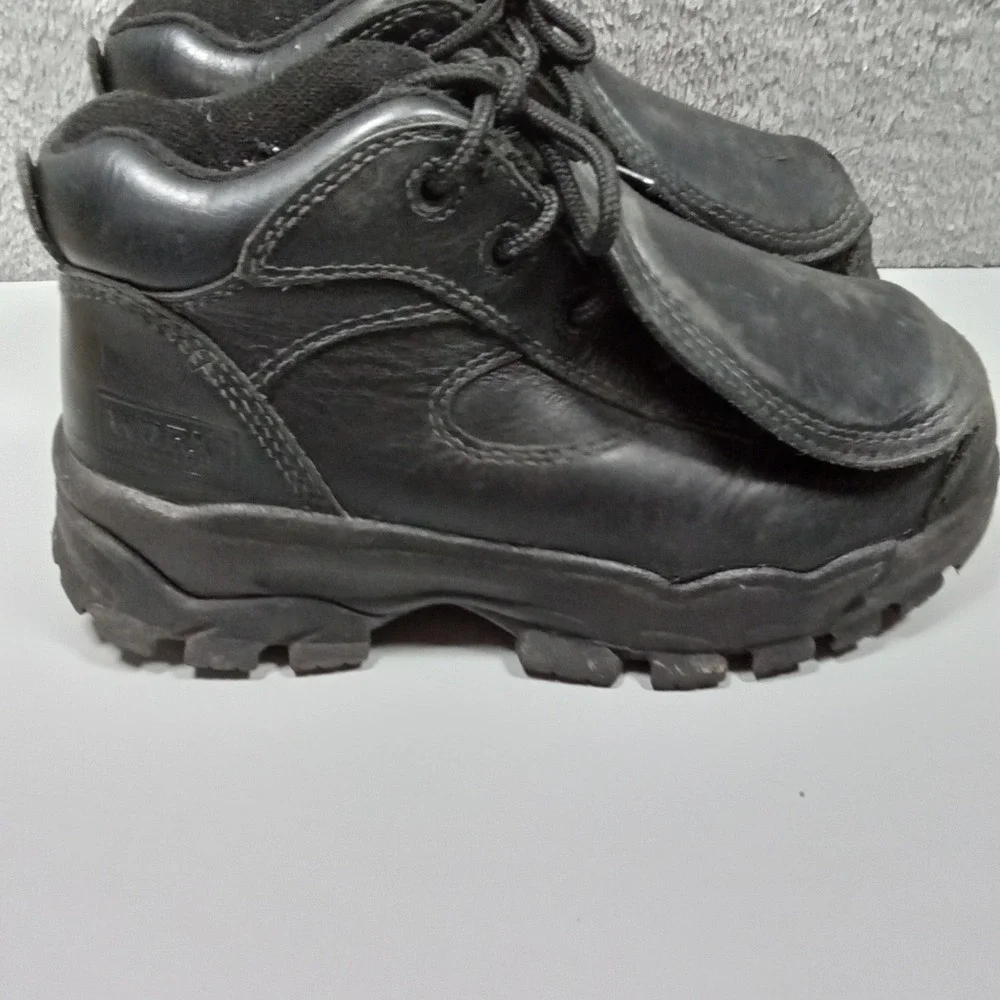 Worx by Red Wing Shoes 5601 Men Black Leather Metatarsal Steel Toe Work Boots 6M